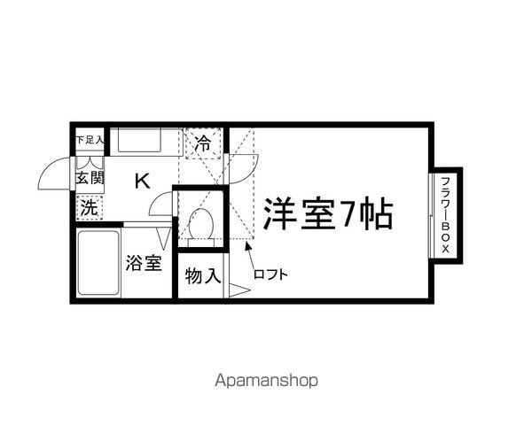 トゥインクルコート富沢の間取り写真