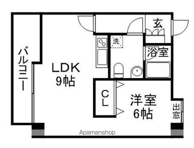 【Ｍ・ＦＬＡＴ薬院の間取り】