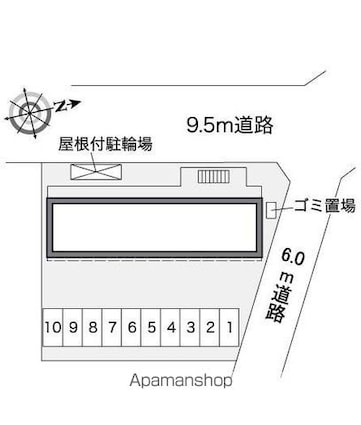 レオパレスアイ　ステイ[1K/19.87m2]の配置図