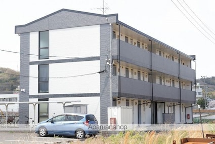 サンフラワー山波[1K/24.18m2]の外観4