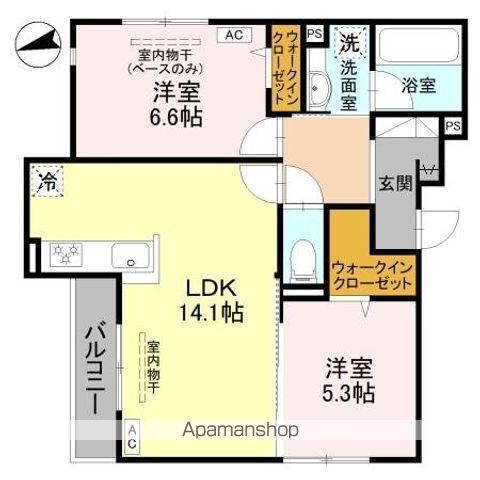 DーGRANDE新根塚町Wの間取り写真