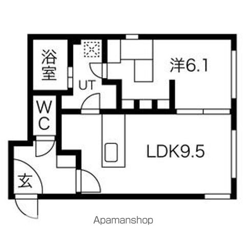 COMSAP24 PARKSIDEの間取り写真