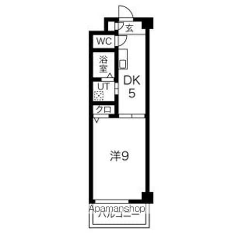 ベルネージュの間取り写真