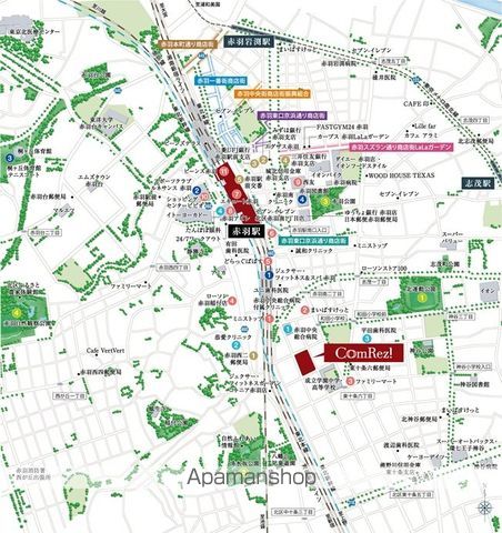 コムレジ赤羽 学生棟の内装写真