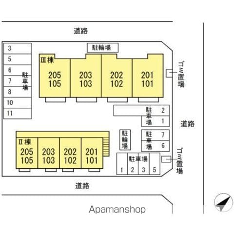 メルベーユパル　Ⅱ 102 ｜ 千葉県野田市山崎新町12-4（賃貸アパート1LDK・1階・33.39㎡） その22