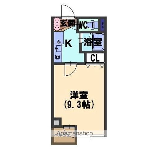 サンハイム涌波の間取り写真