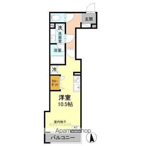 D PAINA岩戸北四丁目の間取り写真