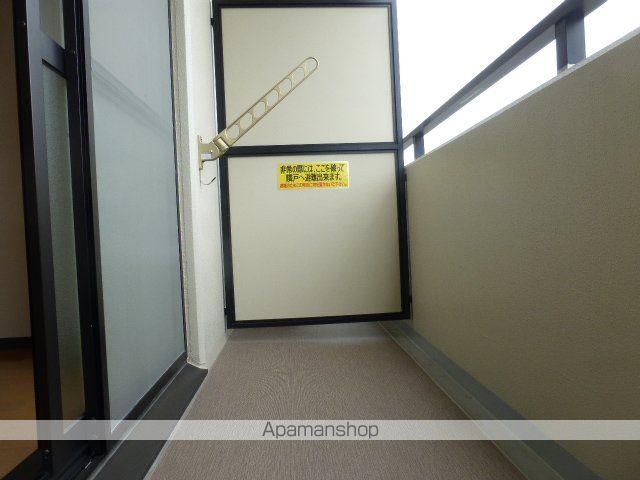 クローバーハイツⅢ[1K/26.24m2]のバルコニー