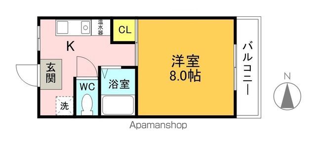 サンシティ杉山Ⅲの間取り