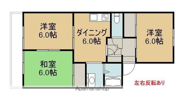 フレグランス広崎の間取り写真