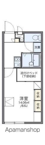 レオパレス伊勢の間取り