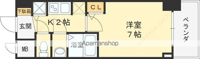SーRESIDENCE都島の間取り写真