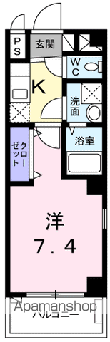 サンモールアベニューの間取り写真