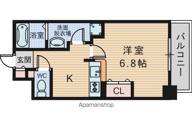 カスターニャ三国本町の間取り写真