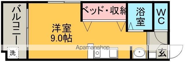 第2津曲コーポの間取り写真