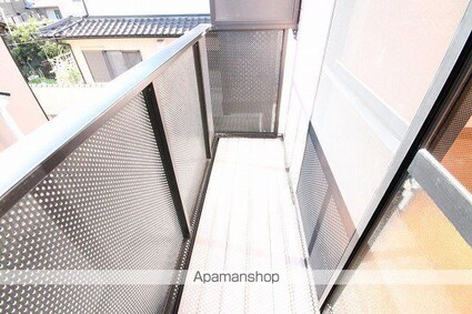 Ａｐｒｉｃｏｔ　Ｈｏｕｓｅ　Ａ・Ｂ[2DK/57.96m2]のバルコニー