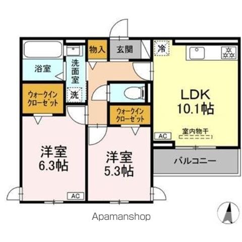 オリオンの間取り写真