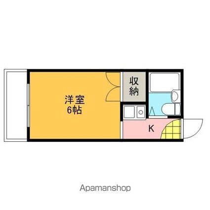 サンシャイン舟入本町[1R/18m2]の間取図