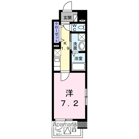 オンフォレスト・吉島の間取り写真