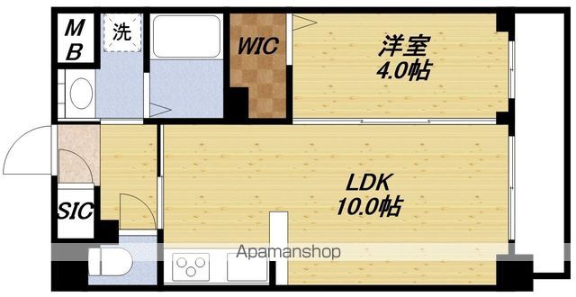 S−RESIDENCE東三国AMANTEの間取り写真