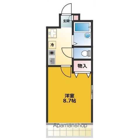 プレシャス若水の間取り写真