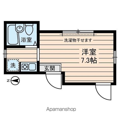 シャンテ小台の間取り写真