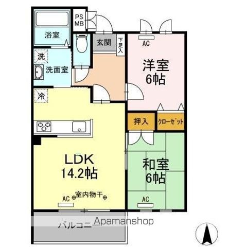 シルフィッド II IIの間取り写真