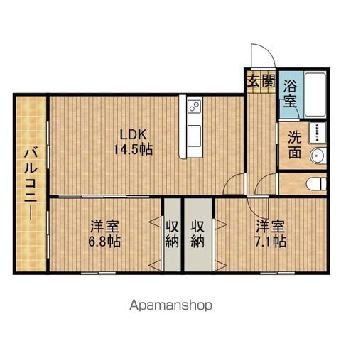 GRAND MAISON MYRICAの間取り写真