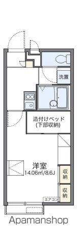 レオパレスK&Rの間取り写真