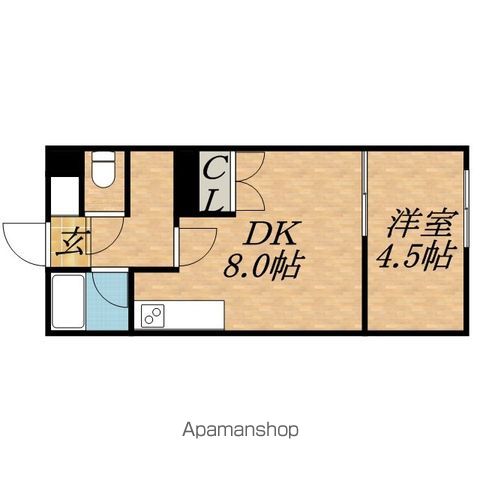 ビッグバーンズマンションN23の間取り写真