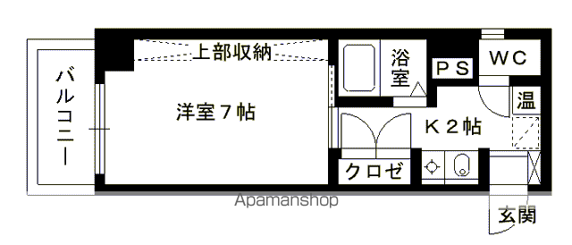 コンフォートアスカ東公園の間取り