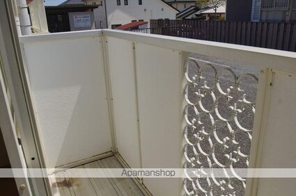 ロックヒル[2DK/40m2]のバルコニー