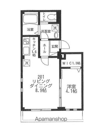 Ｖｉｅｓｅｎ　Ｓｃｈｌｏｓｓ　ヴィーゼン　シュロス[1LDK/35.82m2]の間取図
