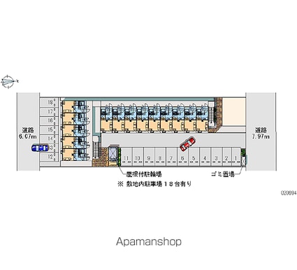 レオパレス瑞穂[1K/20.28m2]の外観2