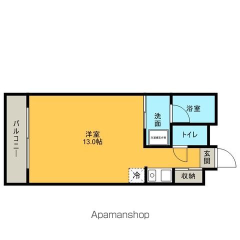 福岡市東区奈多のマンションの間取り