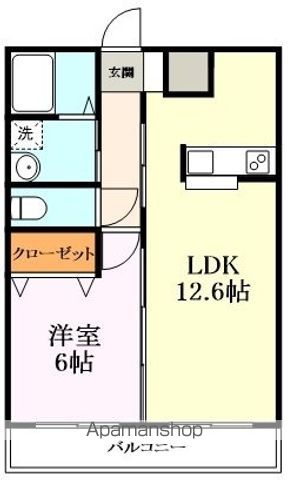ケイズメゾンマハナの間取り写真