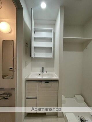 東京都杉並区高円寺北３丁目[1K/25.56m2]の洗面所