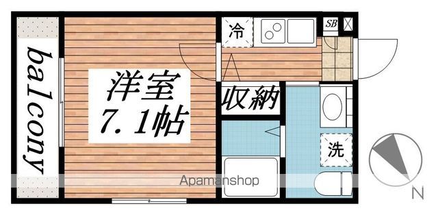 chainon津田沼の間取り写真