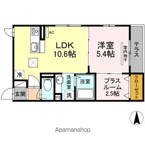 サンモール クレストの間取り写真