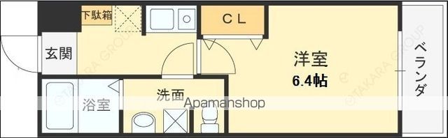SWISS京橋の間取り写真