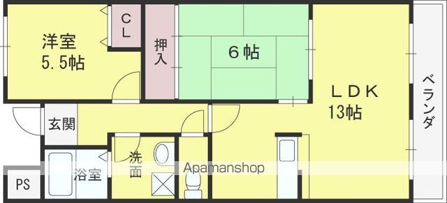 エクセレンスの間取り写真