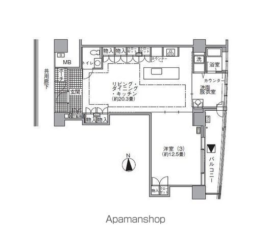 同じ建物の物件間取り写真 - ID:213108087495