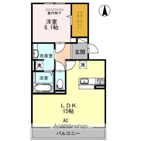 JADE A棟の間取り写真