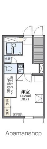 レオパレスフルールIIの間取り写真