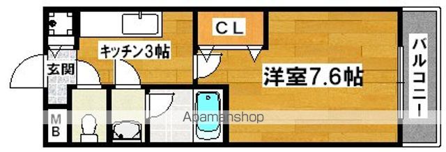 ミーティス ルーチェの間取り写真