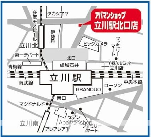 ネクサス立川 3F ｜ 東京都立川市一番町５丁目1-5（賃貸マンション3LDK・4階・80.48㎡） その27