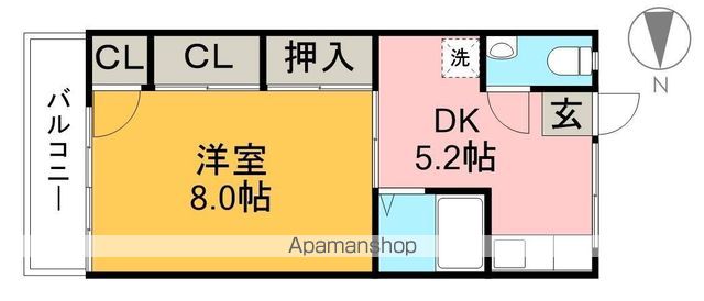 日の出マンションの間取り写真