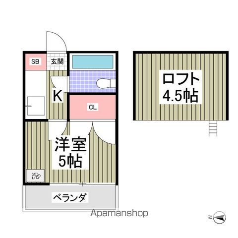 トレニアの間取り写真
