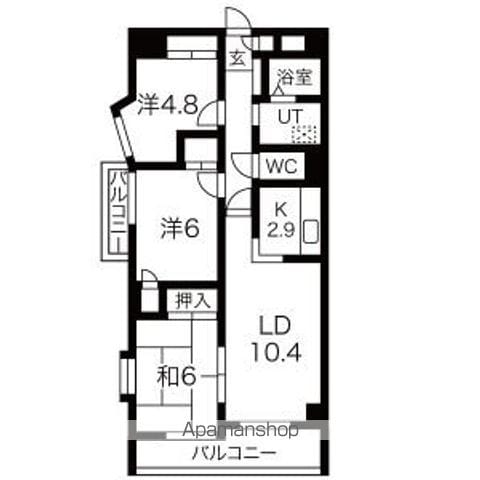 【日本泉ビルの間取り】