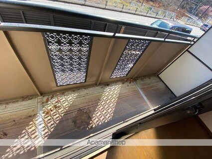 コスモス　ＡＢ[1K/26.72m2]のバルコニー